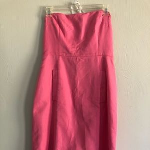 3/$21🍭 J Crew Pink Strapless Cocktail Dress